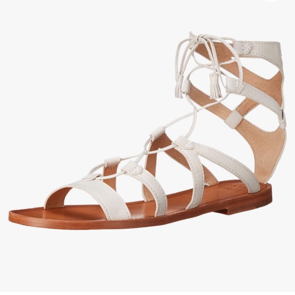 - - New Frye Ruth Gladiator Short Sandals Size 6 NIB!